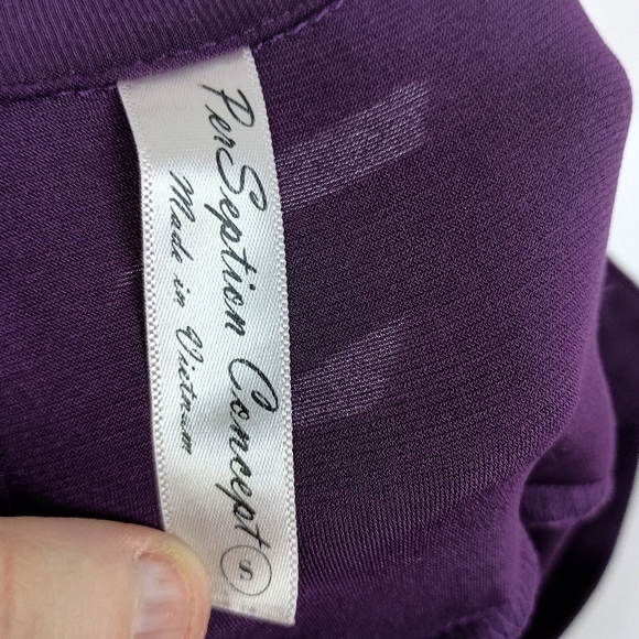 2 FOR $30 Elegant Purple Women's Top (#1,250) - Picture 2 of 8